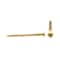 Prime-Line Wood Screw, Round Head, Phillips Drive No. 6 X 1-1/2in Solid Brass 25PK 9207499 - alternate 2